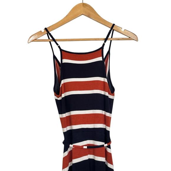 41 Hawthorn Women's Annora Faux Wrap Knit Dress Size S Multicolor Striped Jersey - Picture 5 of 8